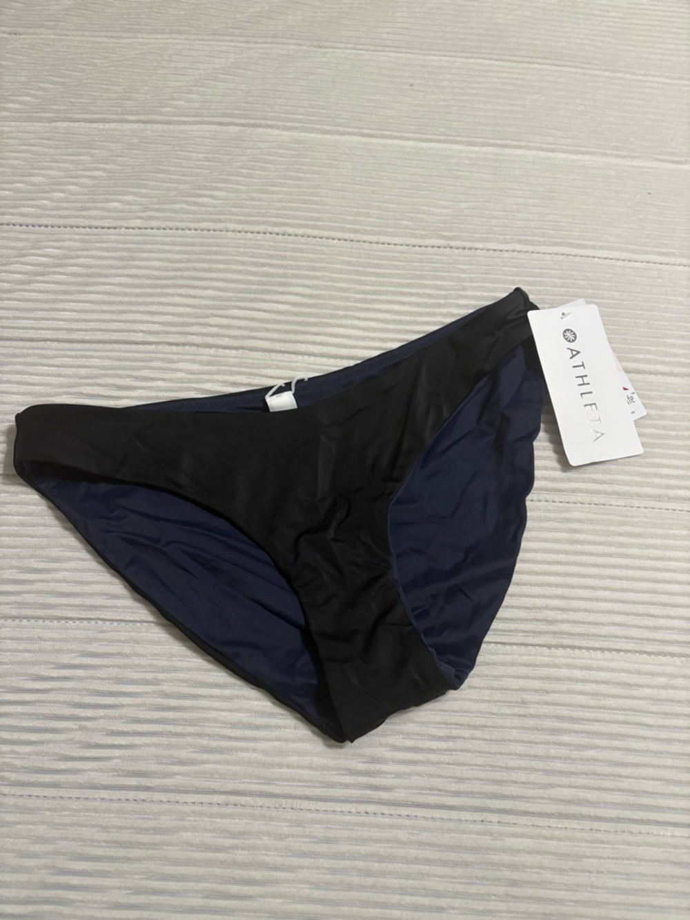 Athleta Reversible High Leg Bikini Bottoms NWT Size Medium
